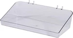 Lot Of 10 Slatwall Trays Acrylic Clear 6 X 12 3 Plastic Pegboard Display. Fixed Price $94.99.