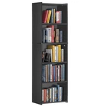 5 Tier Bookcase Bookshelf Display Rack Storage Shelves Shelving Unit, Black. Fixed Price $30.59.
