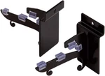 Lot Of 12 Glass Shelf Brackets Rests Black Display. Fixed Price $86.95.
