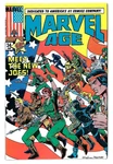 Marvel Age #34 News Magazine 1986 C1187. Fixed Price $10.99.