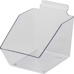 6 Slatwall Bins Dump Acrylic Clear 7 X 5 Plastic Retail Display. Fixed Price $59.95.
