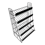 Candy Counter Top Display Wire Rack In Black Tier Level 21X15X9. Fixed Price $49.99.