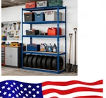 48.23" X 17.91" 71.38" Heavy Duty 5-TIER Garage Shelving Unit, Adjustable Meta. Fixed Price $87.90.