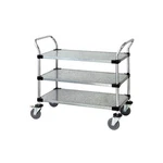 Quantum WRC-2436-3G Galvanized Solid 3-SHELF Utility Cart 24" X 36" 37-1/2". Fixed Price $930.75.