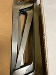KV185-16 Knape & Vogt Series Double Slot Shelf Bracket, 16", 680 Lbs, Anochro. Fixed Price $14.74.