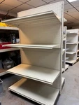 Madix Gondola Shelving Lot 10 Metal Grocery Store Shelves Used Retail Fixtures. Fixed Price $2500.00.