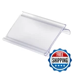 Akro-mils 29308 Clear Protective Plastic Flat Label Holders For Wire Shelving. Fixed Price $47.26.