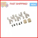 Organized Living Schulte 1464666511 Adjustable Pole Clips And Caps. Fixed Price $13.59.