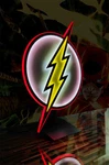 The Flash Dc Logo Light Large Led 23" Store Display Comic Sign By Brandlite. Fixed Price $349.99.
