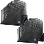 2 Pack Inclined File Organizer, 5 Slot Desktop Folder Holder Docume.... Fixed Price $46.24.
