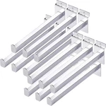 Keileoho 12 Pcs 10 Inch Hooks, Heavy Duty Shelf Brackets, Met. Fixed Price $41.95.