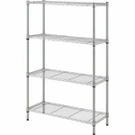 Lorell Light-duty Wire Shelving Tier(s) 54" Height X 36" Width 14" Depth. Fixed Price $109.00.