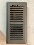 New Metal Rv / Trailer Wall Vent Grille Gray Louvered Cover EC-AA04109G. Fixed Price $25.00.