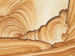 Picture Or Sandstone Slice/slab With Display Stand Utah 358GR. Fixed Price $34.99.