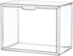Clear Acrylic Display Case, Stackable Plastic Storage Bins With Magnetic Attract. Fixed Price $22.99.