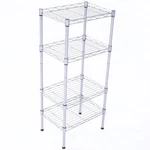 Adjustable 4-TIER Wire Shelving Unit Metal Storage Rack Home Organizer. Fixed Price $31.99.