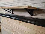 Shelf Bracket For Gladiator Geartrack- Large. Fixed Price $16.00.