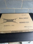 18 Gauge Stainless Steel 15 X 24" Solid Wall Shelf. Fixed Price $35.69.