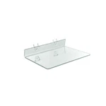 Azar Displays Clear Acrylic Shelf For Pegboard & Slatwall 13.5" X 8" 2", 4-PK. Fixed Price $70.52.