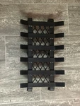 17 Heavy Duty Steel Fireplace Grate With Ember Retainer - Matt Black. Fixed Price $34.19.
