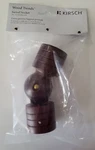 Kirsch Wood Trends Swivel Socket 5606EG 083 Mahogany For Use With 1 3/8" Pole. Fixed Price $18.00.