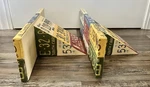 2 License Plate Wall Mounted Shelves Shelving Automotive Home Decor Industrial. Fixed Price $30.00.