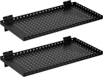 Heavy Duty Slatwall Shelf 24X12INCH, Steel Accessories Storage Rack For. Fixed Price $93.12.