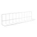 Hubert Shape Wire Fence Divider White Epoxy Coat - 24"L And 6" Sides. Fixed Price $22.19.