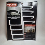 Hyloft Storage Solutions Add-on Hooks (white) 4-PACK Nib. Fixed Price $8.98.
