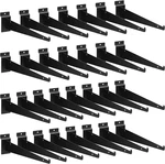 30 Pcs Heavy Duty 12" Slatwall Shelf Brackets For Garage & Kitchen Display. Fixed Price $99.99.