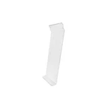 Acrylic Slatwall Shoe Display 4"W 10"L Fixture Stand Retail Heels Slant Holder. Fixed Price $10.77.