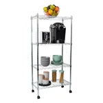 Mind Reader Storage Shelves Garage Wheels MET4TWHEEL-SILVER. Fixed Price $70.70.