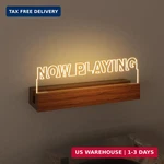 Coolgift Mart Now Playing Vinyl Record Stand Wall Mount, Light Up Holder,. Fixed Price $48.73.
