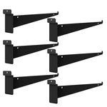 6 Pack Shelf 12 Inch, Heavy Duty Brackets Fo.... Fixed Price $26.37.