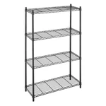 Whitmor Adjustable 36"W X 14"D 54"H 4-SHELF Freestanding Steel Shelves. Fixed Price $72.90.