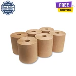 Morcon Tissue Morsoft Universal Towels, 8" X 800 Ft, Brown, 6 Rolls/carton. Fixed Price $36.99.
