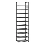 10 Tier Metal Shoes Rack, Stackable Organizer, Space-saving Shelf. Fixed Price $10.08.