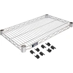 Global Industrial Chrome Wire Shelf 24"W X 14"D. Fixed Price $31.97.