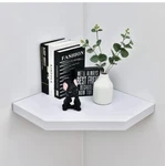 Welland Big Size Phoenix Corner Wall Mount Floating Shelf W/ Hardware White New. Fixed Price $50.00.
