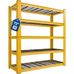1PCS Shelves Garage Shelving Heavy Duty Units & Storage,yellow. Fixed Price $89.90.