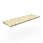 Lozier In. X 48 16 Powder Coated Platinum Dl Style Shelf 2 Pk. Fixed Price $93.06.
