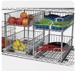 Trinity Ecostorage 2-TIER Wire Drawer With Slides, 2-PACK/WH2. Fixed Price $22.50.