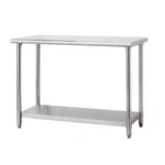 Trinity Table 48" X 24" Ecostorage Stainless Steel. Fixed Price $96.00.