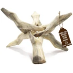 Wooden Tripod Stand - 6" Mango Holder For Shells, Crystals, Bowls, Incense. Fixed Price $15.53.
