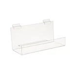 Econoco HP/BS12 Acrylic Book Shelf With 2" Lip For Slatwall (pack Of 6). Fixed Price $111.75.
