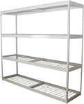 Saferacks Freestanding Shelf Steel Shelving Unit 2'D X 8'W 7'T (1-PACK,. Fixed Price $390.60.