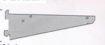 Store Display Fixtures Supplies 6 New 14" Long Knife Edge Shelf Brackets Chrome. Fixed Price $17.50.