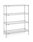 4 Shelf Metro 36X72 Stationary Kit - Super Erecta(r) Wide(tm) Shelves. Fixed Price $375.00.