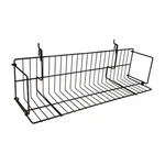 24" Wide Video Shelf For Slatwall, Gridwall Pegboard -box Of 3 Black. Fixed Price $40.40.