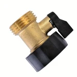 Garden Hose Ball Valve - 3/4 Inch Flow Control For Lawn & Watering". Fixed Price $9.99.